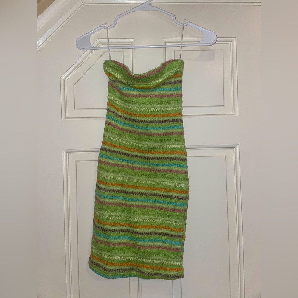 princess polly never worn cute green mini dress